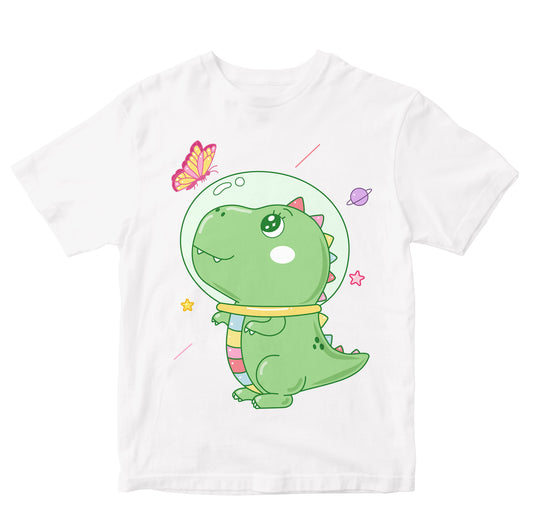Cute Dinosaur Astronaut & Butterfly Toddler