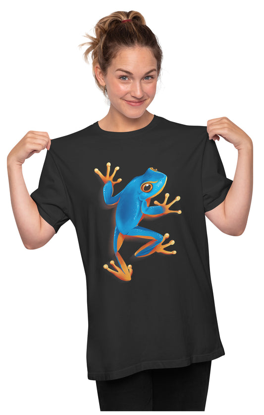 Blue Frog Pop Out Design