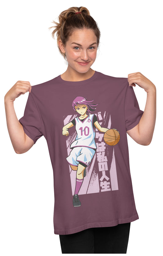 Anime Basketball Girl - Manga Style